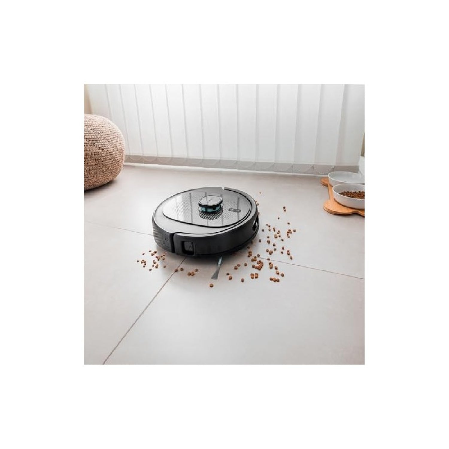 Robot Aspirador Y Friegasuelos Con Base Autovaciado Conga 9590 Spin Revolution Ultra Power Home 10000pa Navegación Láser_3