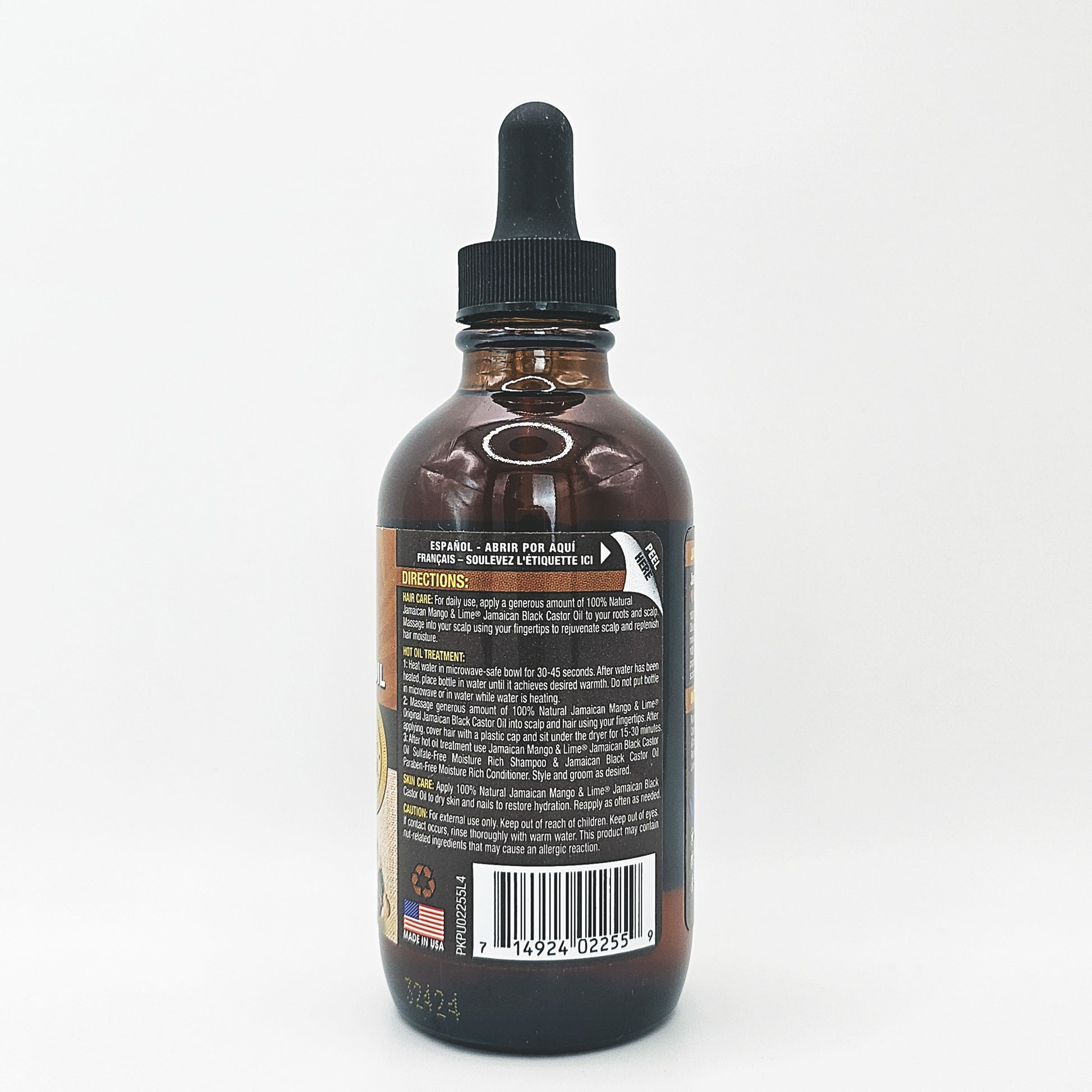 Aceite Black Castor Oil Original Jamaican M&l 118ml_2