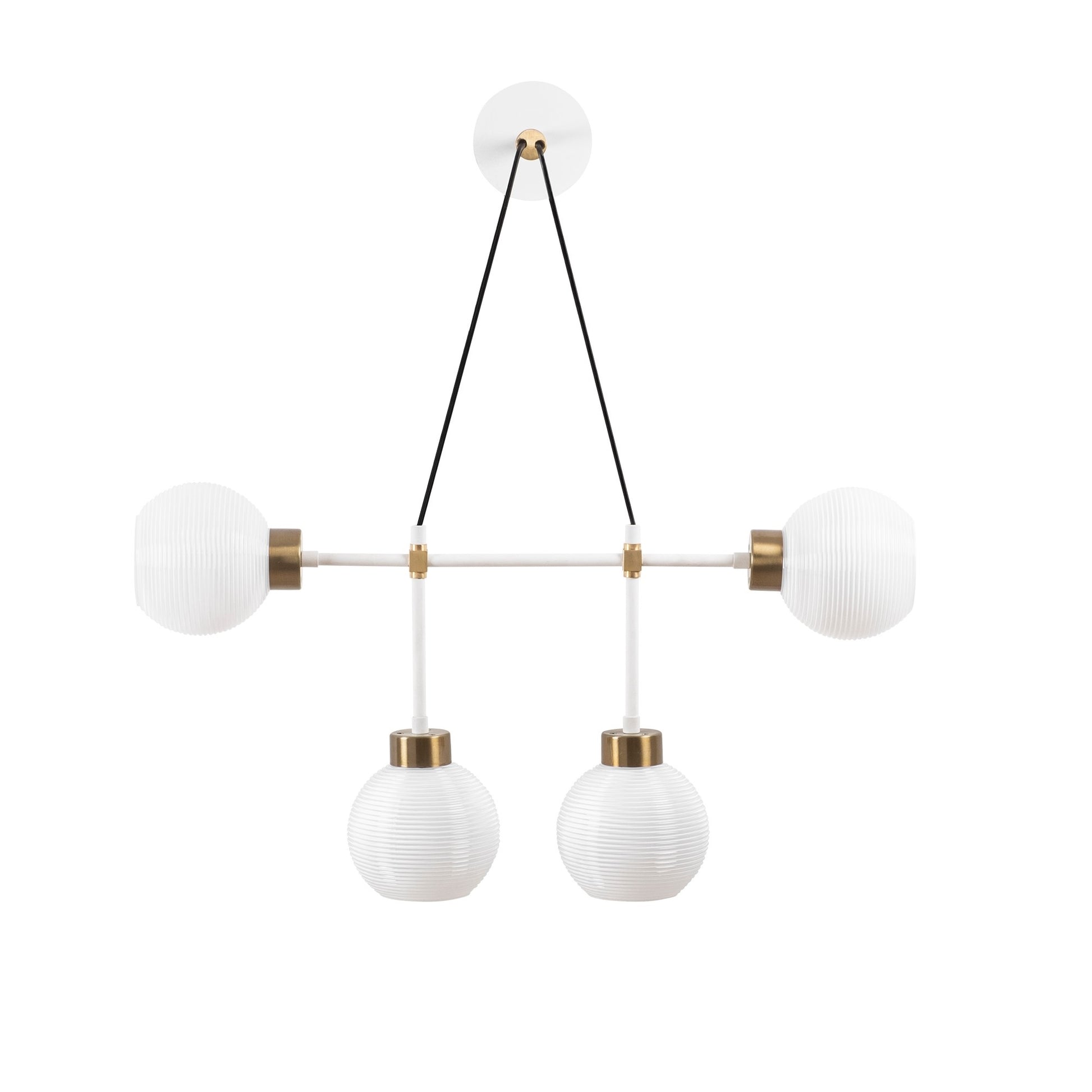 Aplique De Pared, Metal , Vintage blanco, 78x15x65, Casquillo E 27 Max 40 W_2