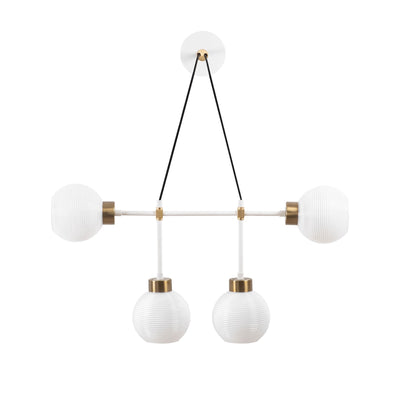 Aplique De Pared, Metal , Vintage blanco, 78x15x65, Casquillo E 27 Max 40 W_2
