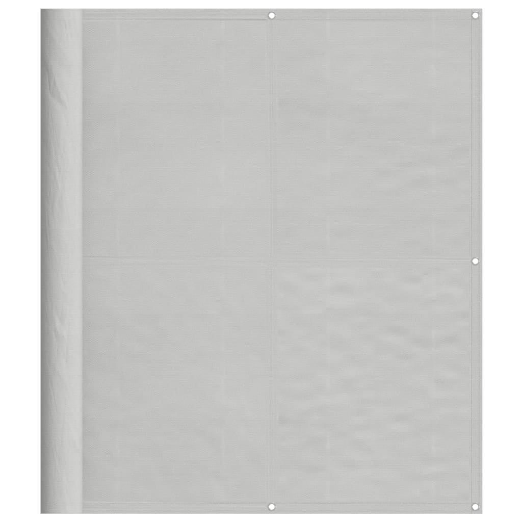 Vidaxl Pantalla De Balcón 100% Poliéster Oxford Gris Claro 120x700 Cm_0