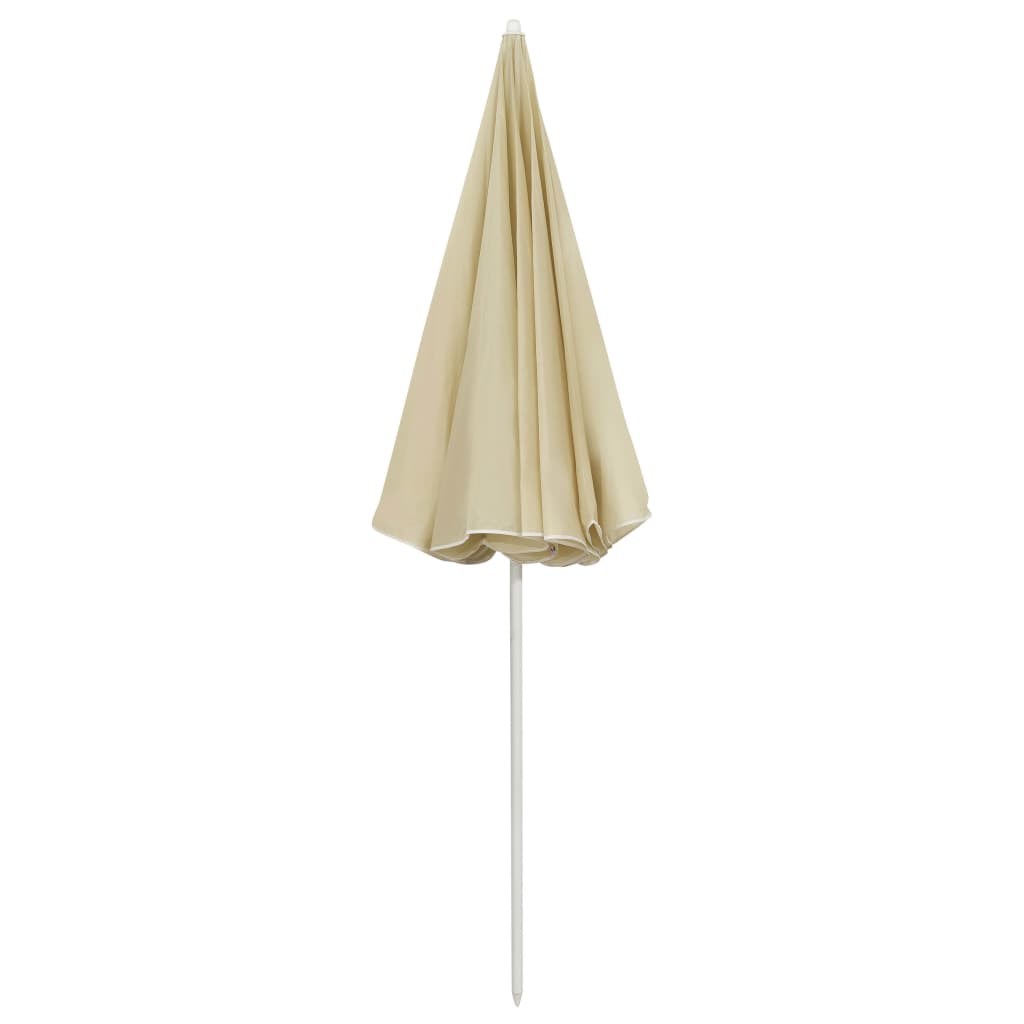 Sombrilla De Playa Amarillo Arena 240 Cm_2