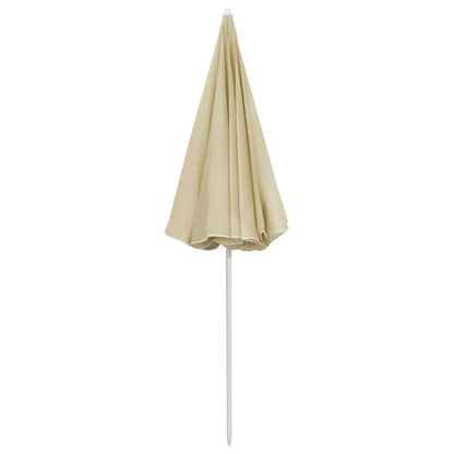 Sombrilla De Playa Amarillo Arena 240 Cm_2