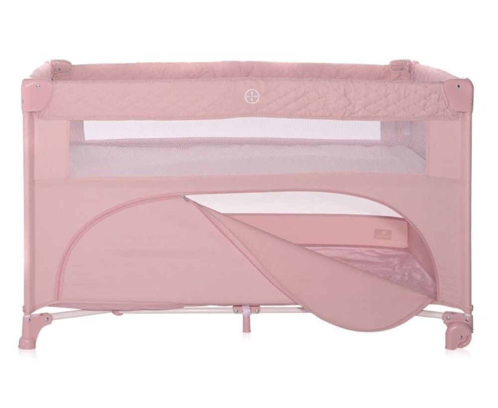 Cuna De Viaje Con Apertura Lateral Up And Down Mellow rose_3