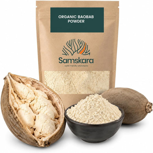 Baobab En Polvo Bio - 1kg | Superalimento Ecológico Vegano Para Batidos, Smoothies Y Zumos, Sin Azúcares Añadidos_0
