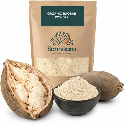Baobab En Polvo Bio - 250g | Superalimento Ecológico Vegano Para Batidos, Smoothies Y Zumos, Sin Azúcares Añadidos_0
