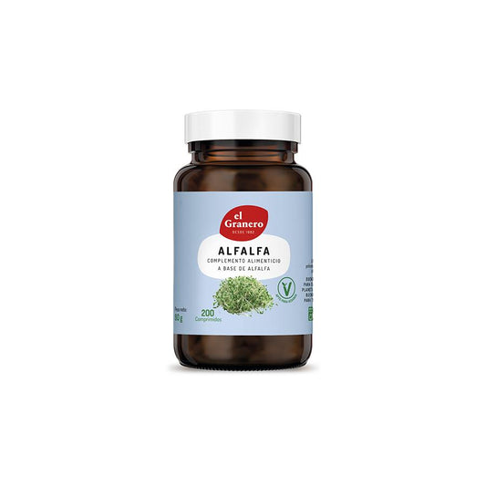 Alfalfa 400 mg 200 Comprimidos El granero