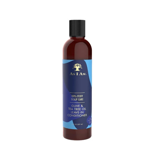 Leave-in Tea Tree Y Aceite De Oliva Dry And Itchy As I Am 237ml_0