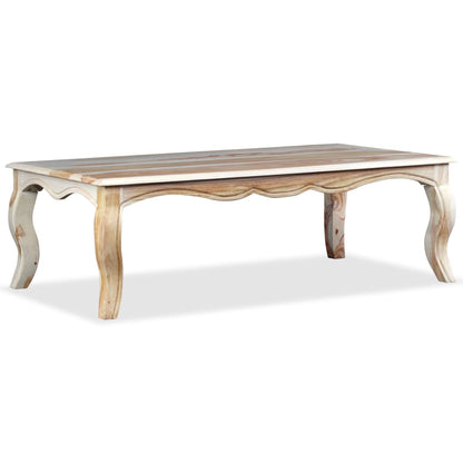 Mesa De Centro De Madera Maciza De Sheesham 110x60x35 Cm_2