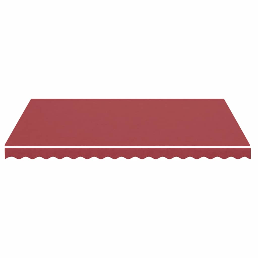 Tela De Repuesto Para Toldo Rojo Burdeos 4x3 M Poliéster_2
