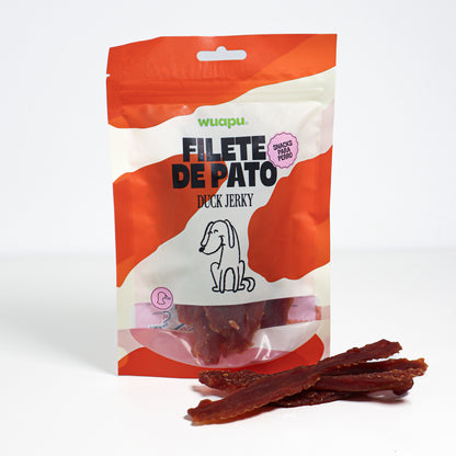 Snack Natural Para Perro Filete De Pato Desecadas Wuapu 12x100gr_4