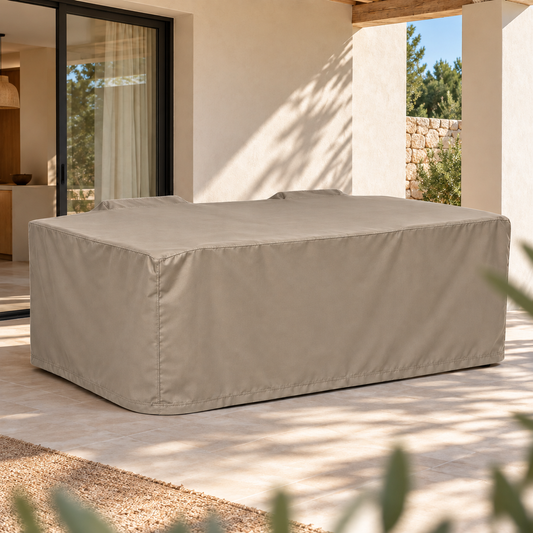 Funda Protectora Mesa Rectangular Y 4 Sillas 225x145x90 Cm Nortene_0