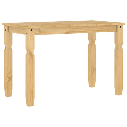 Mesa De Comedor Corona Madera Maciza De Pino 112x60x75 Cm_4
