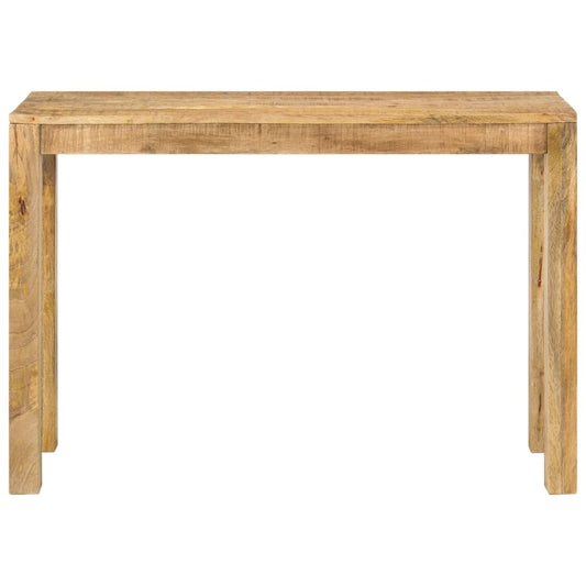 Mesa Consola De Madera De Mango Rugosa 110x35x76 Cm_0