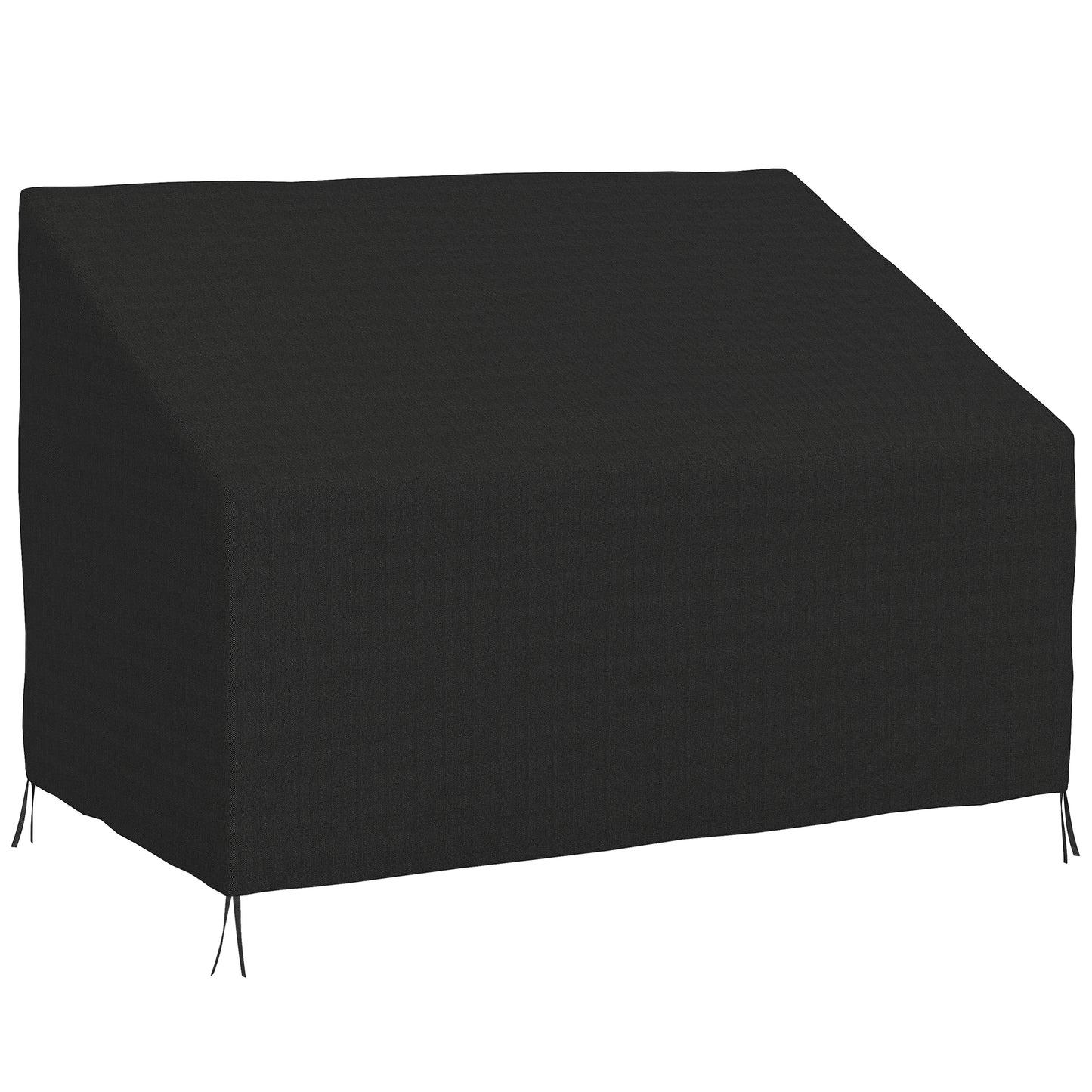 Outsunny Funda Para Banco De Jardín 2 Plazas Tela Oxford 600d 140x84x56/94 Cm_0
