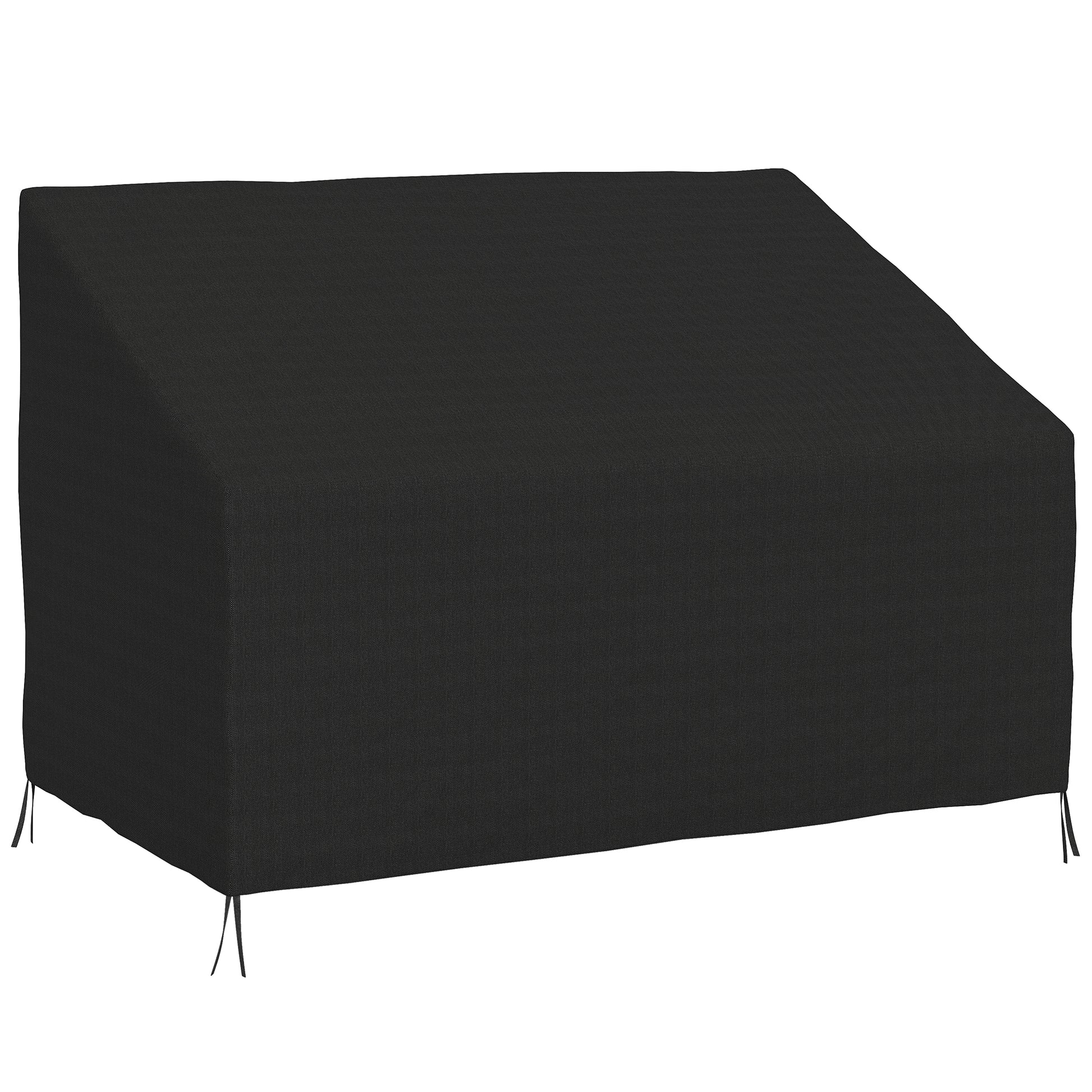 Outsunny Funda Para Banco De Jardín 2 Plazas Tela Oxford 600d 140x84x56/94 Cm_0