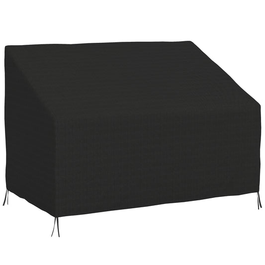 Outsunny Funda Para Banco De Jardín 2 Plazas Tela Oxford 600d 140x84x56/94 Cm_0