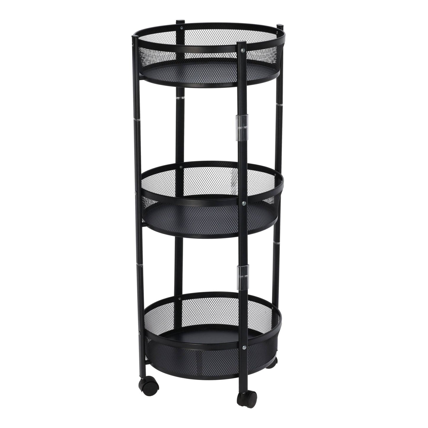 Carro De Cocina Plegable Con Ruedas Ø37x88cm - Well Home_0