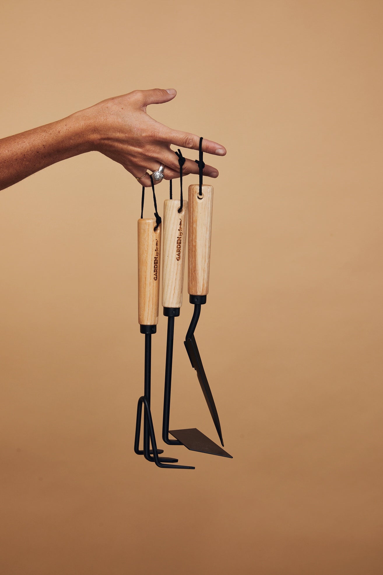Herramientas De Jardín - Set, Negro, Fresno, Metal, 32 X 6,5 X 4 Cm_4