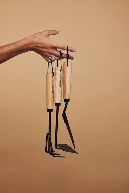 Herramientas De Jardín - Set, Negro, Fresno, Metal, 32 X 6,5 X 4 Cm_4