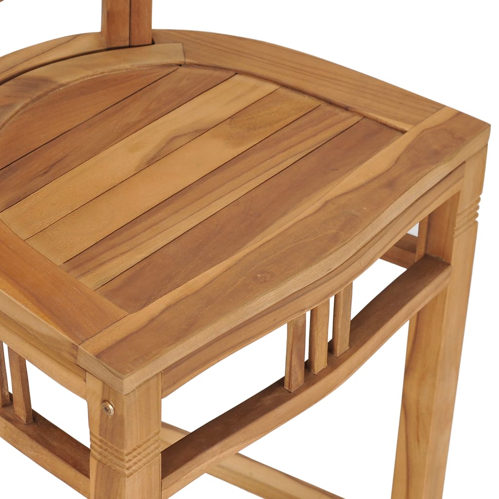 Taburete De Cocina De Madera Maciza De Teca_3