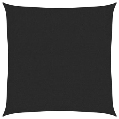 Vidaxl Toldo De Vela Negro Hdpe 160 G/m² 3x3 M_0