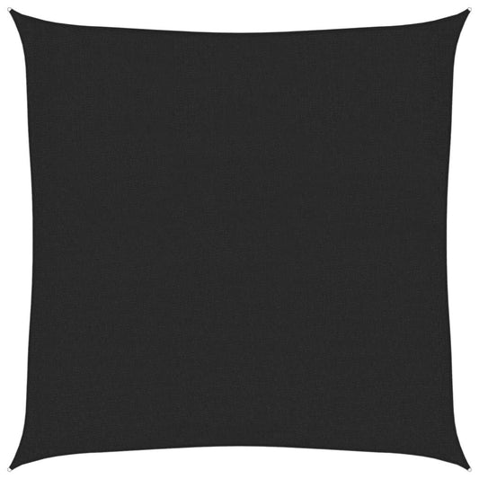Vidaxl Toldo De Vela Negro Hdpe 160 G/m² 3x3 M_0