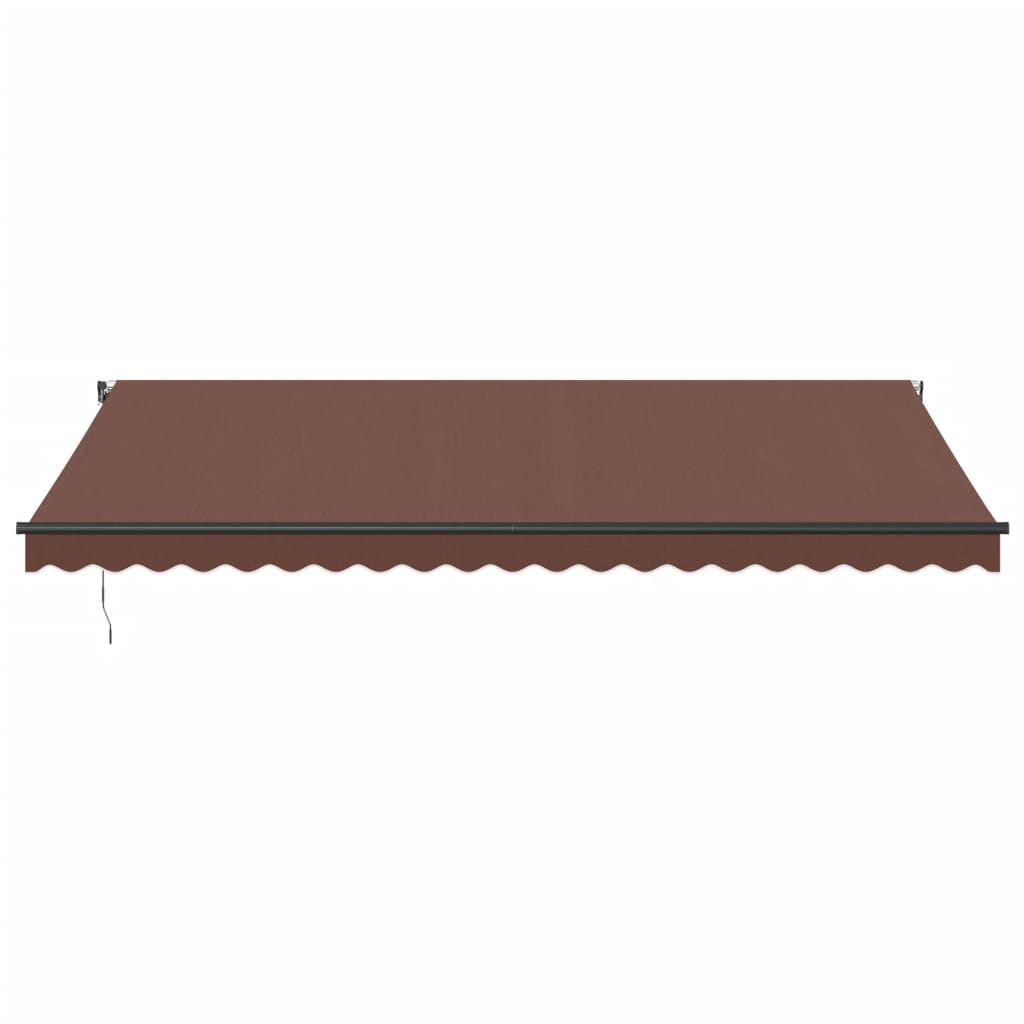Toldo Retráctil Automático Marrón 500x350 Cm_2