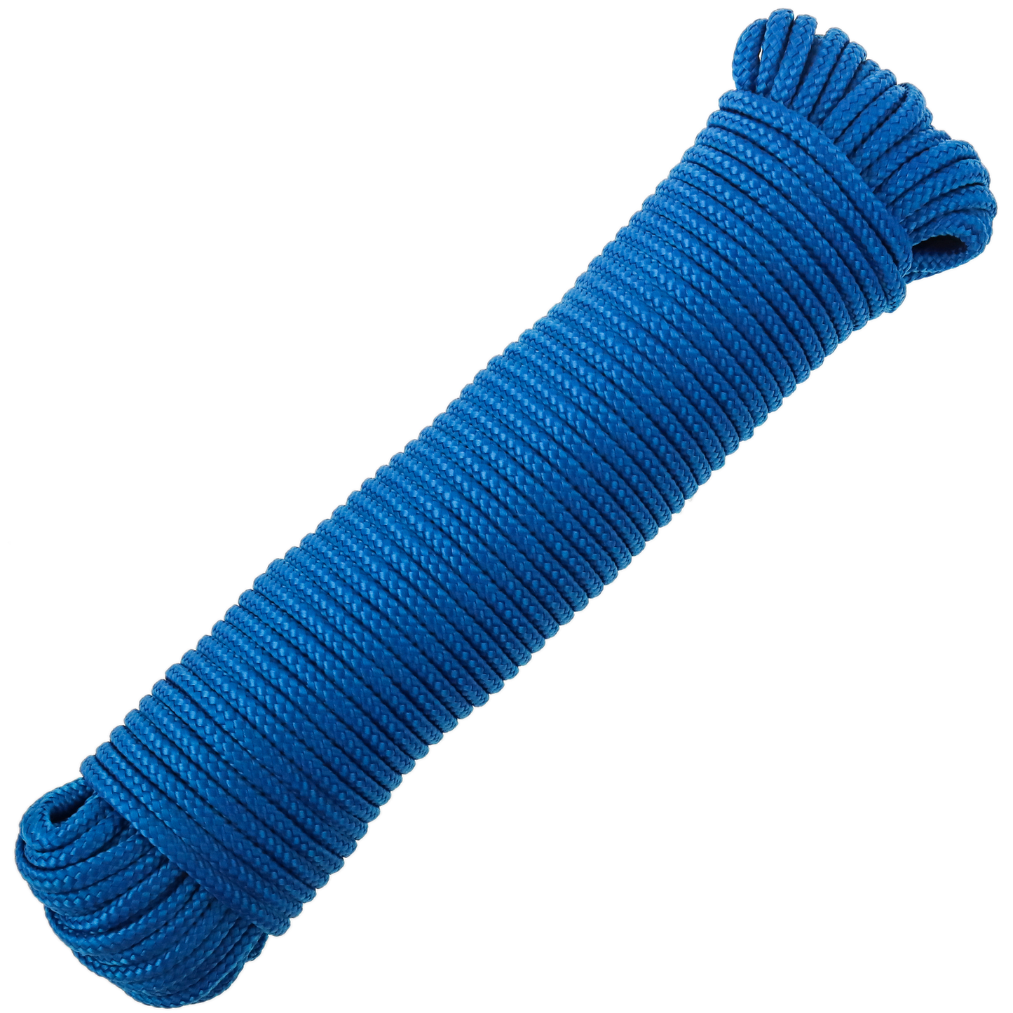 Cuerda Trenzada Multifilamento Pp 20 M X 6 Mm Azul_0