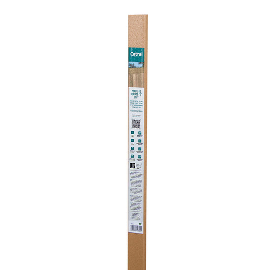 Perfil Remate «u» Mimbre Lop Madera: Estilo Natural Para Tus Proyectos Unico / Multicolor_0