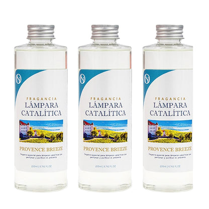 Pack 3x Fragancia Para Lámpara Catalítica 500ml: Aroma Provence Breeze. Disfruta De Tu Aroma Favorito Durante Más Tiempo_0
