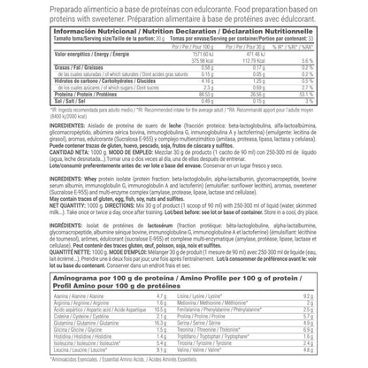 Cfm Iso Zero - 1kg - Natillas De Vainilla - Aumenta La Masa Muscular - Masmusculo_4