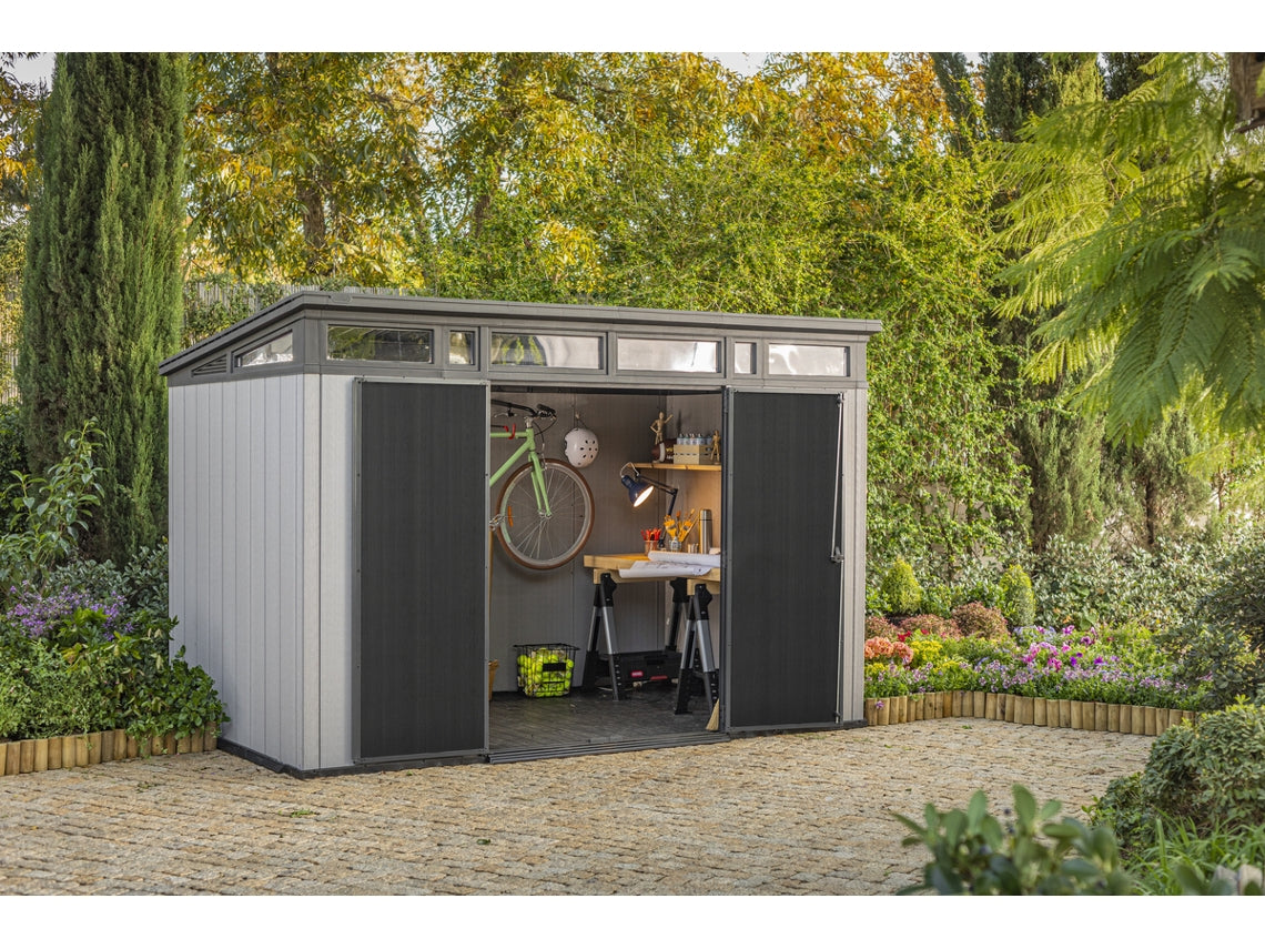 Caseta De Exterior Artisan 11x7 De Keter. 340x218x226 Cm- Gris_1