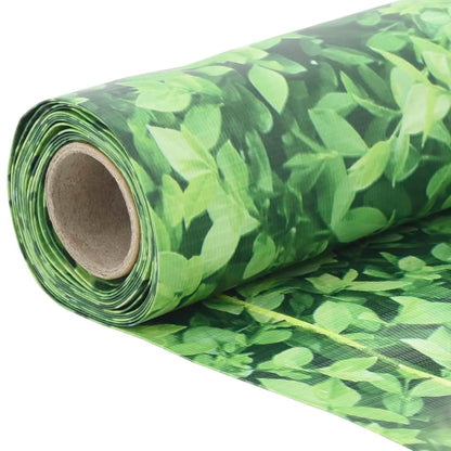 Pantalla De Privacidad De Balcón Pvc Plantas Verde 800x90 Cm / Vetonek_5