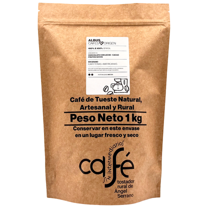 Cafe Sin Intermediarios Café Brasil Albus En Grano Para Americana 1 Kg_0
