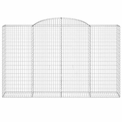 Cestas De Gaviones 11 Uds Forma De Arco Hierro 300x50x180/200cm_3