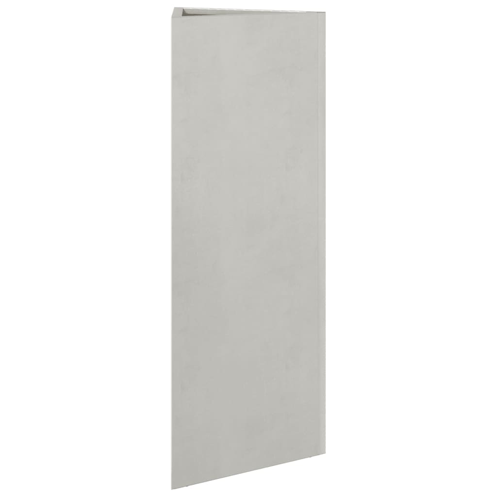 Jardinera Trianngular De Acero Inoxidable 30x26x75 Cm_3
