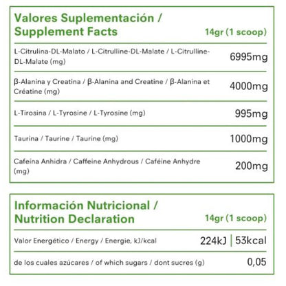 Pre-workout 280 Gr Cola - Cereza_1