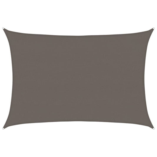 Vidaxl Toldo De Vela Gris Antracita Hdpe 160 G/m² 5x6 M_0