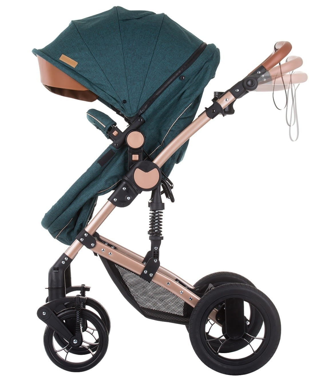 Carrito De Bebé Camea Trío Convertible Con Bolso Avocado_2