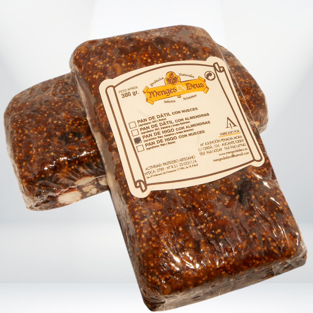 Pan De Higo Con Almendras 300 Gr_0