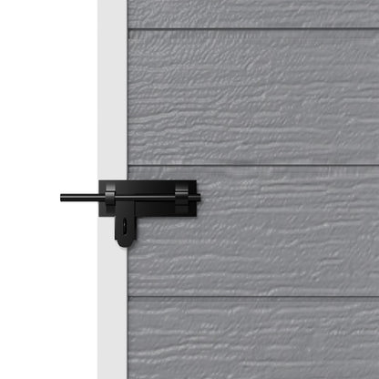 Caseta De Jardín Outsunny Pp, Aluminio Gris Oscuro 182x151x219 Cm 84h-160v00gy_5