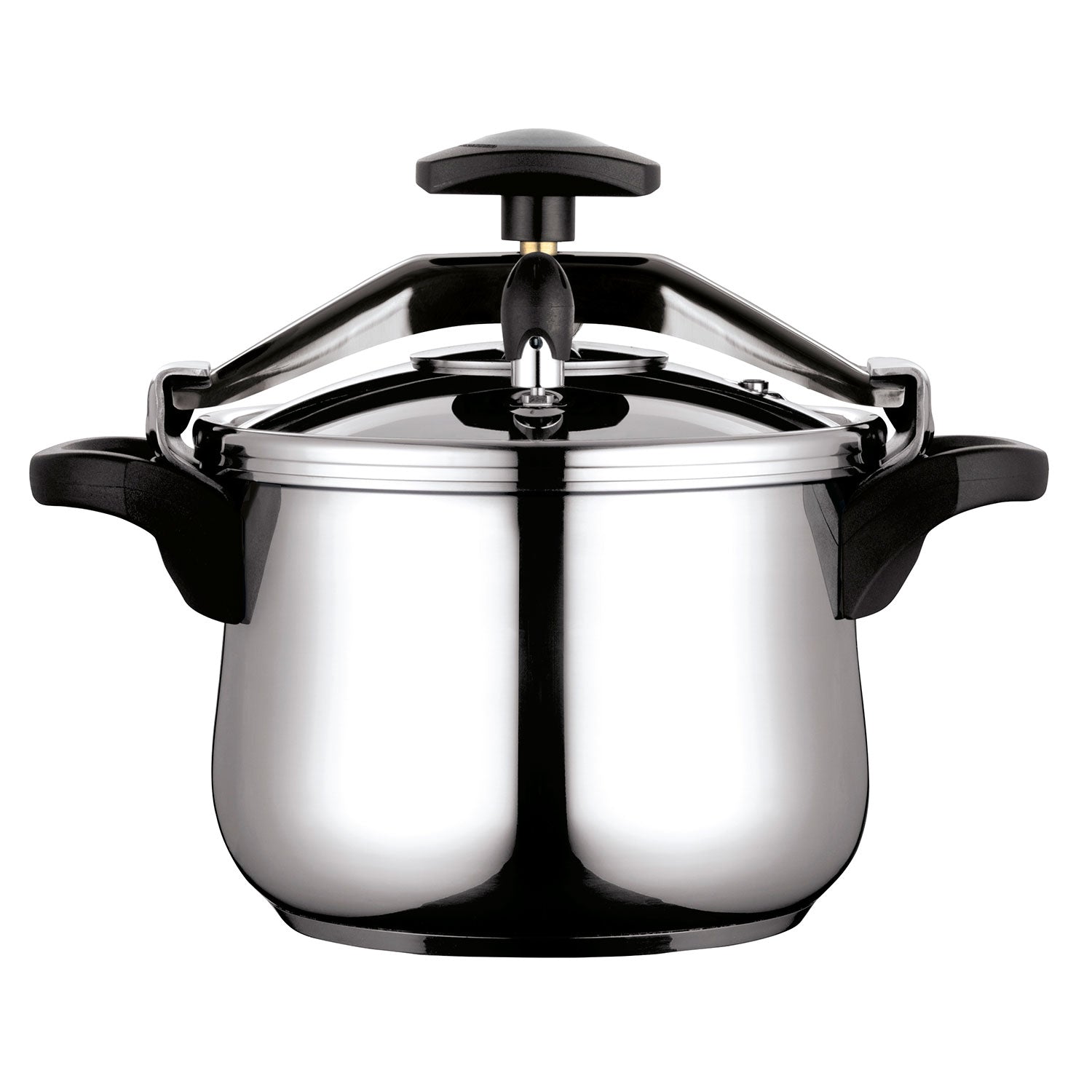 Olla Presión 6 Litros, Inducción, Express, Acero Inox. 18/10 Todas Cocinas, Fondo Termodifusor Fagor Clásica Bombe 6 Plata_0
