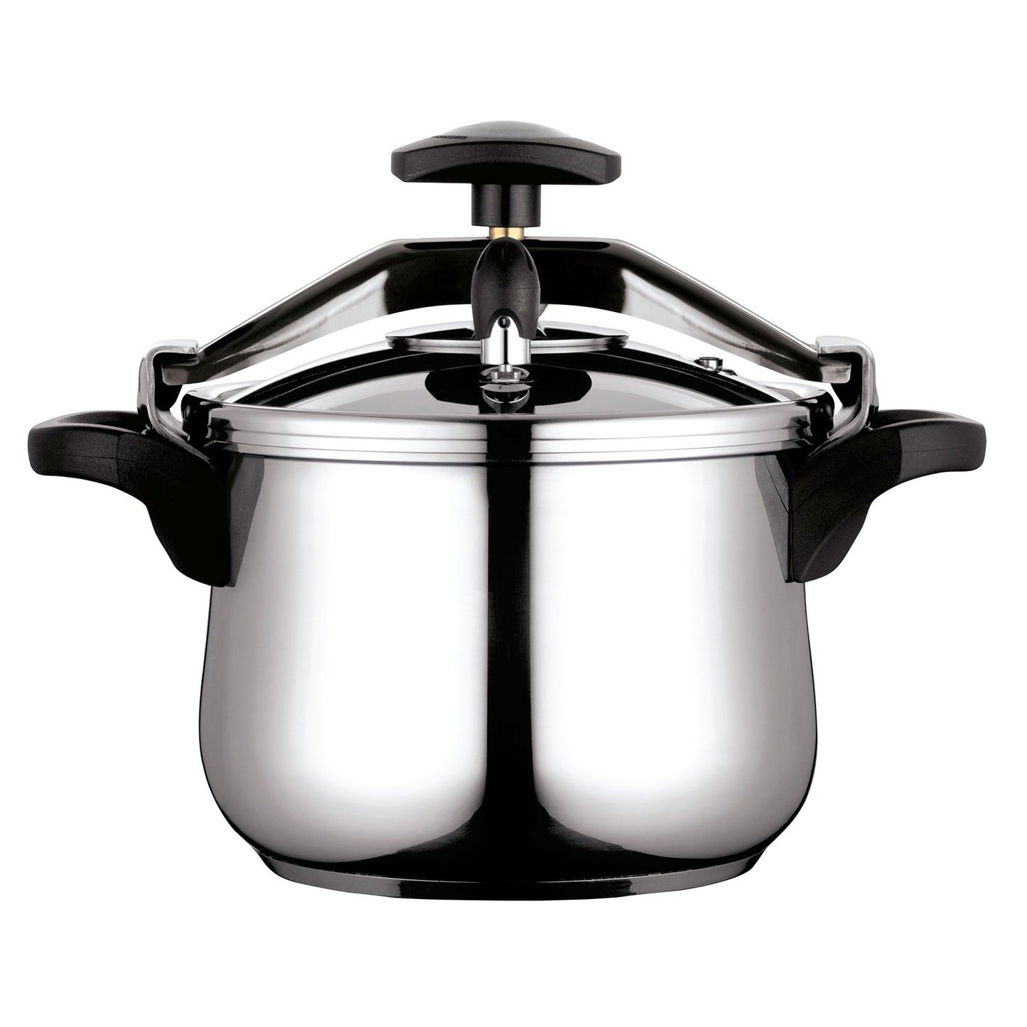 Olla Presión 8 Litros, Inducción, Express, Acero Inox. 18/10 Todas Cocinas, Fondo Termodifusor Fagor Clásica Bombe 8 Plata_0