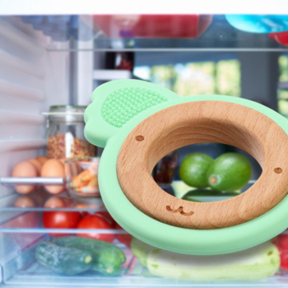 Koala Mordedor De Madera Y Silicona