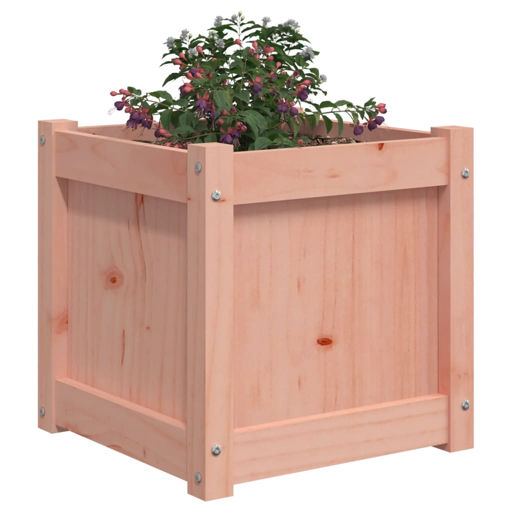 Jardinera Madera Maciza De Abeto Douglas 40x40x40 Cm_3