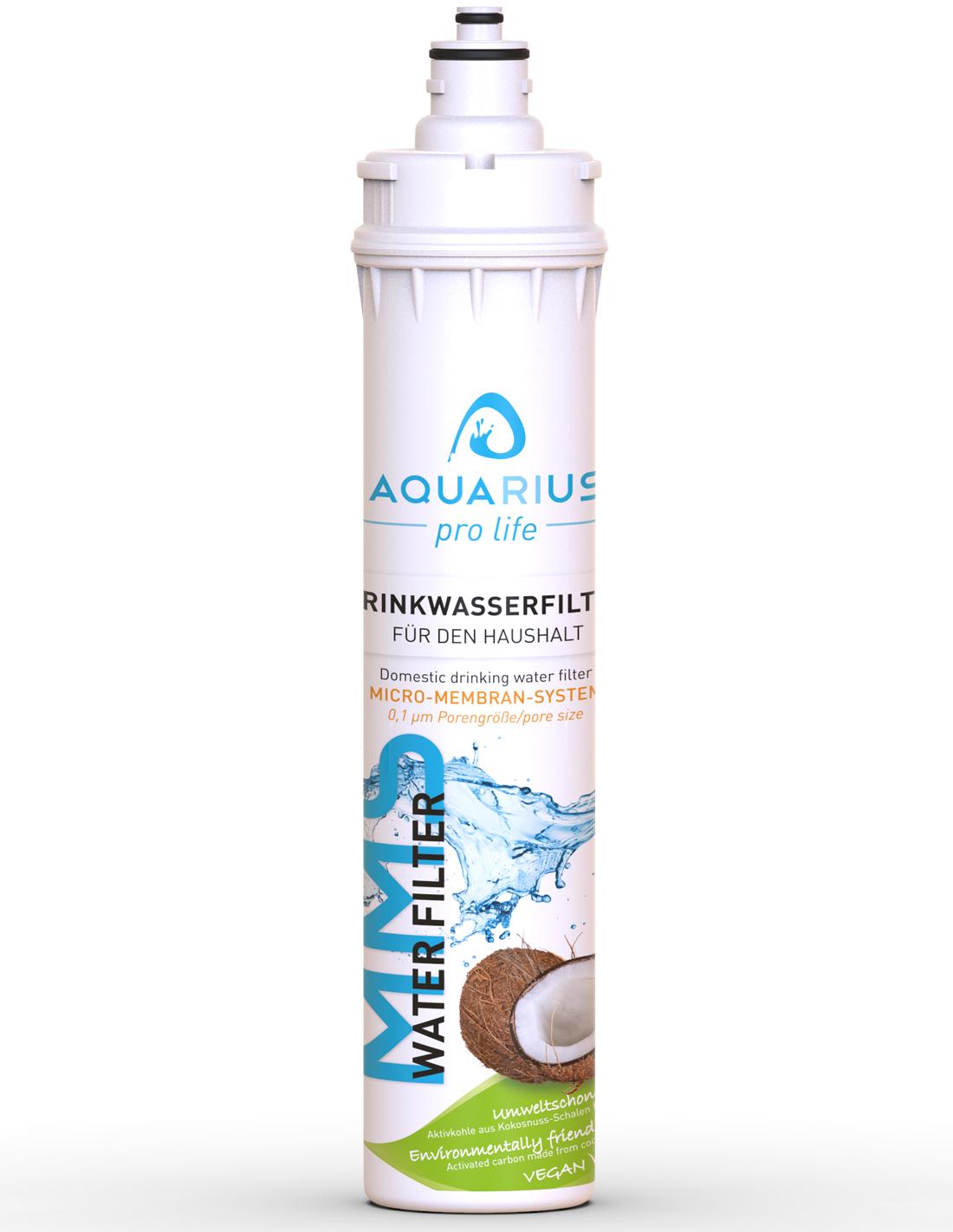 Aquarius Pro Life - Cartucho De Repuesto Para Filtro De Agua Ultrafino De 0,1 Micras (juego Completo)_1