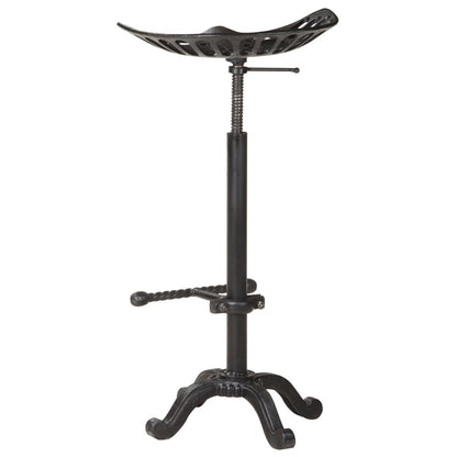 Taburete De Cocina Hierro Fundido Negro_2