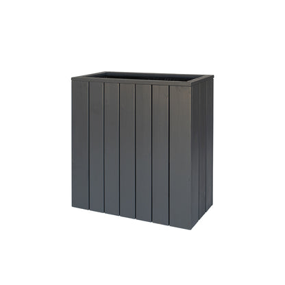 Jardinera Alta De Madera Autoportante 75x34,5x80 Cm City Grey Hortalia_0