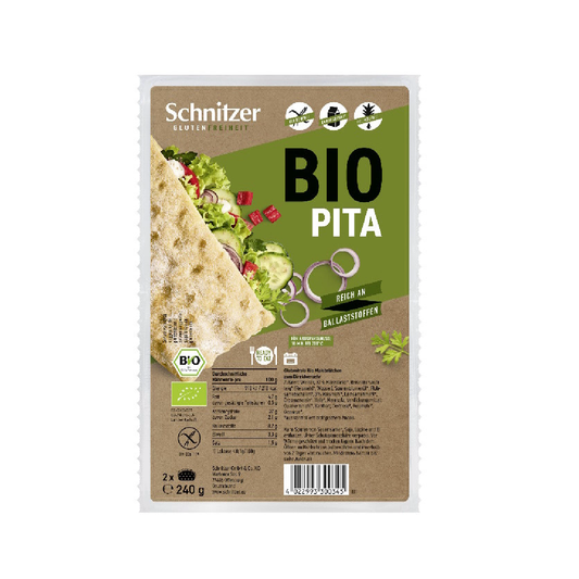 Pan de Pita bio Sin Gluten Schnitzer 240 g